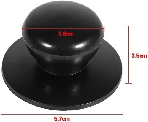 Miniatura 3 de 2 tapas de olla Konbs Cookware cacerola cacerola cacerola reemplazo de asas de sujeción botón