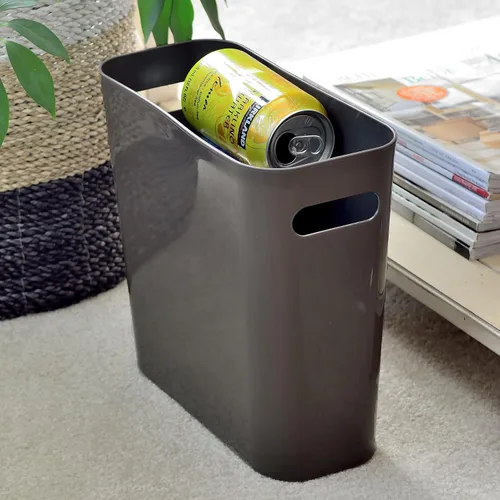 Miniatura 3 de Youngever Cubo de basura delgado de 1.5 galones, contenedor de basura de plástico, pequeño con asas para oficina en casa, sala de estar, sala