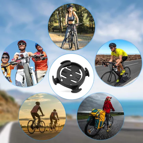 Miniatura 4 de CooSpo Base de montaje para computadora de bicicleta, compatible con Garmin, Wahoo, XOSS, iGPSPORT - Base de adaptador de montaje para computadora