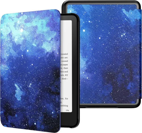 Miniatura 10 de MoKo Funda para Kindle Paperwhite de 12ª generación 2024 de 7 pulgadas y Kindle Colorsoft Signature Edition 2024, ligera funda protectora