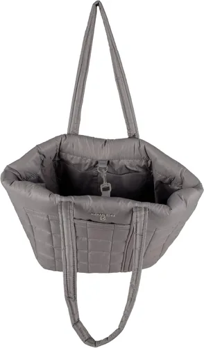 Miniatura 3 de Michael Kors Bolso tote acolchado grande Stirling - Gris, Gris