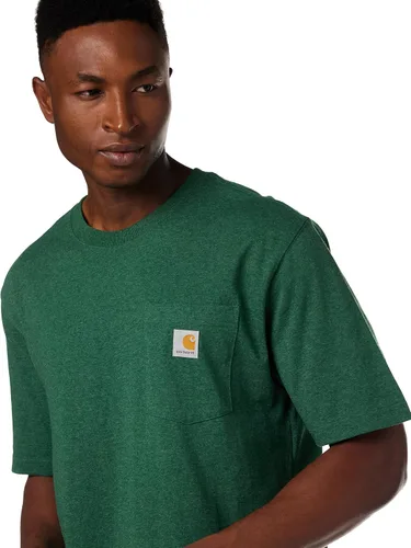 Miniatura 3 de Carhartt - Camiseta de manga corta, con bolsillo, de ajuste holgado, para hombre