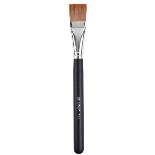 Miniatura 10 de ENERGY Brocha de base para maquillaje líquido, cepillo bronceador sintético profesional para cobertura completa, crema en polvo, cosméticos, mezcla