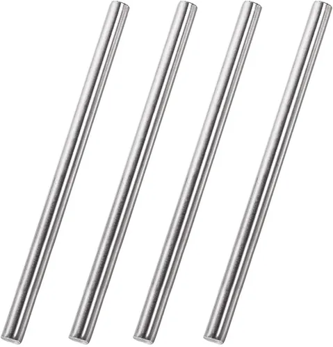 Varilla de acero redonda, herramienta de barra de torno HSS de 0.315 in, 7.874 in de largo, para engranajes de eje, taladradora, máquina de torneado