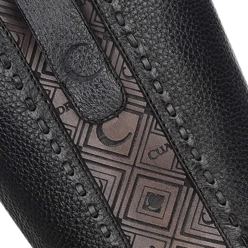 Miniatura 8 de Cuadra Bota de Hombre en Piel de Ciervo con Cremallera Negro