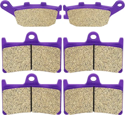ECCPP Pastillas de freno para Yamaha FZ1 FZ6 FZ8 YZF R1 R6 R6S YZF600R, FA380 FA174 Pastillas de freno delanteras+traseras
