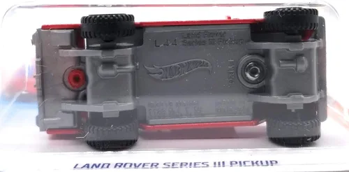 Miniatura 3 de Hot Wheels Land Rover Series III Pickup 111/250, rojo