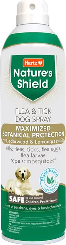 Miniatura 10 de Hartz Nature's Shield - Champú para perros Flea & Tick Protección botánica maximizada y prevención con aceites de canela, citronela y romero, 14