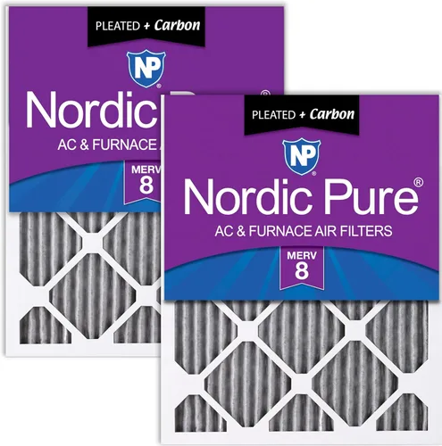 Miniatura 74 de Nordic Pure Filtros de aire para horno MERV 6 de 18 x 25 x 1 pulgadas (tamaño real: 17 1/2 x 24 1/2 x 3/4), color verde poliéster MERV 6, reduce