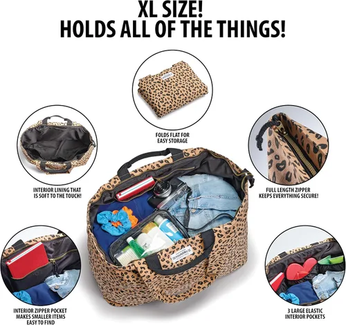 Miniatura 3 de Foundry by Fit + Fresh, All The Things - Bolsa de mano, equipaje, bolsa de lona de viaje, bolsas de fin de semana para mujer