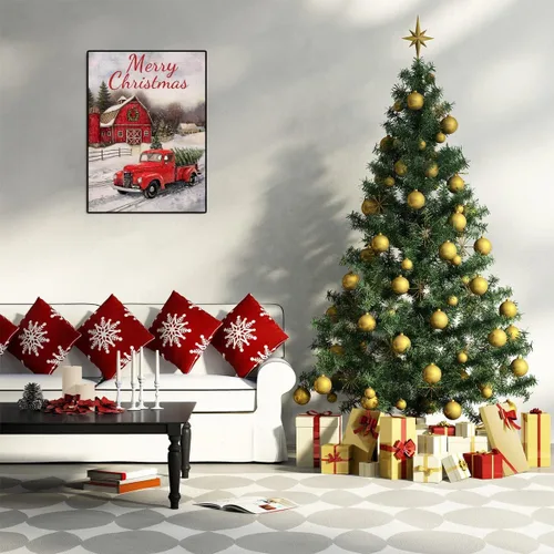 Miniatura 5 de PJOESL Paquete de 6 kits de pintura de diamantes de Navidad para adultos, arte de diamantes de imitación 5D, arte redondo completo de diamantes