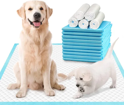 Miniatura 10 de DEEP DEAR Almohadillas Extra Grandes para Perros 30"x26" 30 Unidades, Almohadillas más Gruesas para Cachorros para Entrenamiento de Baño
