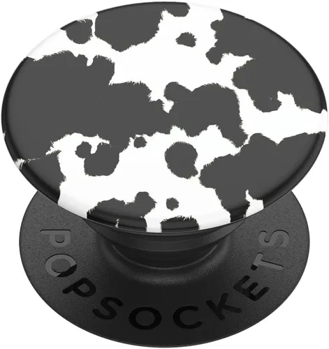 PopSockets Agarre adhesivo para teléfono, soporte, soporte para teléfono, estampado de vaca, es un Moood Es un estado de ánimo