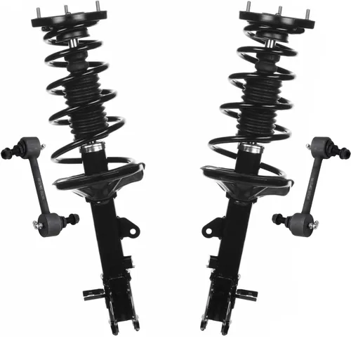 Miniatura 63 de Detroit Axle - 4 barras estabilizadoras de puntales delanteros para Kia Forte Koup 10-13 12-13 Forte5, puntales y barras estabilizadoras de resorte