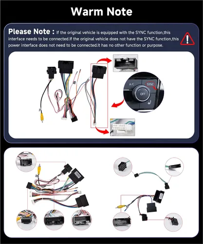 Miniatura 3 de 4G+64G Radio de Coche Android Estéreo Vertical para 2012 2013 2014 2015 2016 2017 2018 Ford Focus, CarPlay Inalámbrico Android Auto HD IPS Pantalla