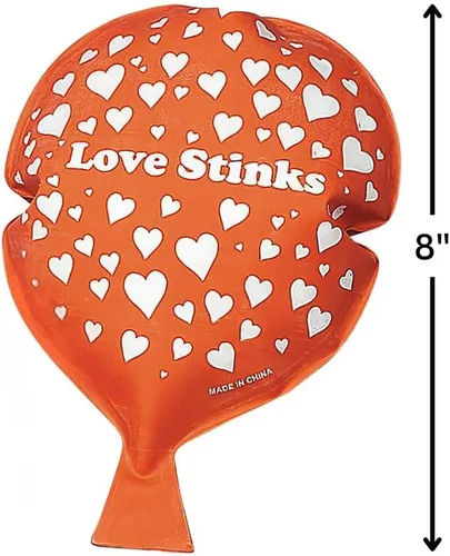 Miniatura 2 de Fun Express Love Stinks Whoopee Cojines – Juego de 12 – Día de San Valentín y regalos de fiesta de broma