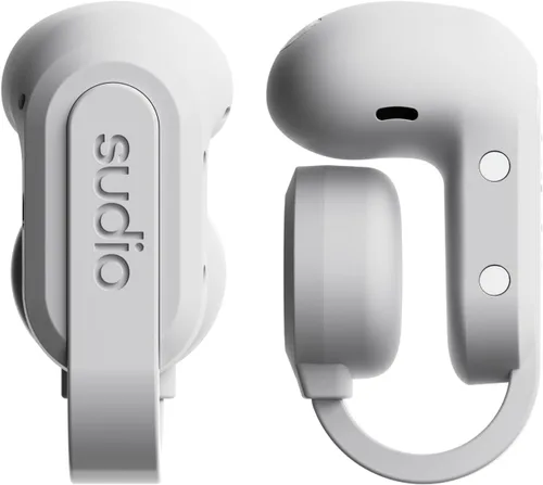 Miniatura 9 de Sudio Audio B3 Auriculares inalámbricos de oreja abierta – Auriculares Bluetooth 5.3 con clip con ajuste seguro, resistentes al sudor, micrófono