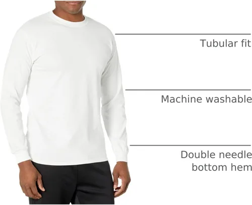 Miniatura 113 de Gildan - Camiseta de manga larga de algodón ultra estilo G2400 para adultos, paquete múltiple