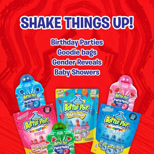 Miniatura 6 de Baby Bottle Pop - Piruletas con polvo de inmersión en sabores surtidos, 18 piezas, 1.1 onzas