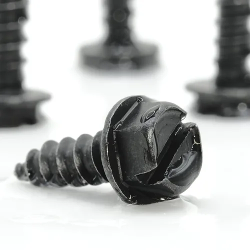 Miniatura 11 de Tornillos para matrícula - Kit de hardware para montaje frontal y trasero para placa/tarjeta y marco - Pernos de acero inoxidable autorroscantes
