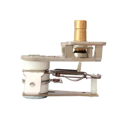 Miniatura 4 de AC 250V 10-16A Interruptor de temperatura Termostato bimetálico de calefacción con perilla para dispositivos de calefacción eléctrica (10A)