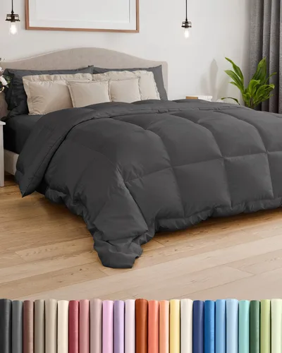 Miniatura 10 de Tamaño Individual, Edredón de Plumón Blanco Alternativo - Cálido y Ligero - Juego de Ropa de Cama de Calidad Hotelera de Lujo y Transpirable