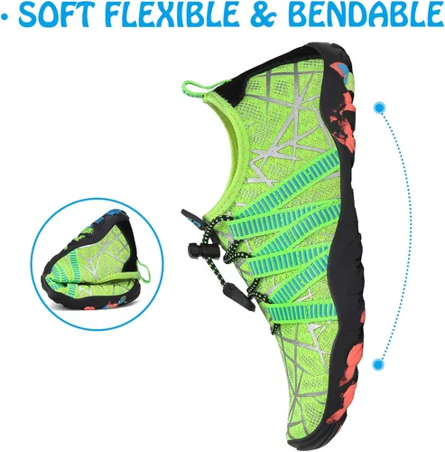 Miniatura 3 de SAGUARO Kids Boys Girls Water Shoes Non-Slip Quick-Dry Barefoot Aqua Shoe Outdoor Sport Beach Swimming Surfing Diving