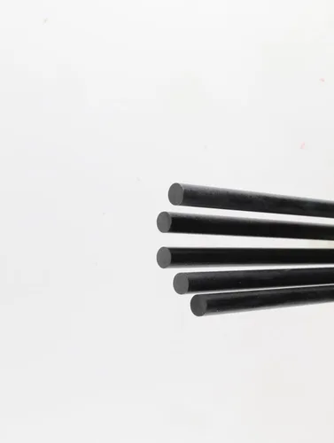 Miniatura 2 de Paquete de 5 varillas G10 de 6 pulgadas para hacer cuchillos, suministros para manualidades, fabricación de joyas (negro, 3/16 pulgadas)