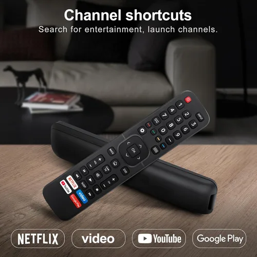 Miniatura 8 de para reemplazo de control remoto Hisense-TV, control remoto universal para televisores inteligentes Hisense (no para televisores Roku)