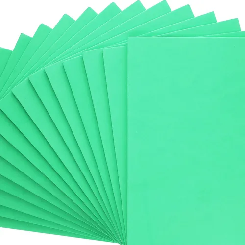 Miniatura 6 de EBL Foam Sheets 9x12" 0.236 in 15pc Verde