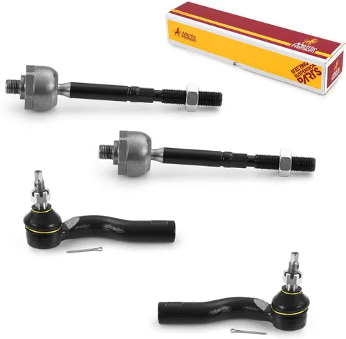 Miniatura 48 de Metrix Premium Chassis Parts - Juego de 4 barras de acoplamiento interior y exterior para Audi A3 15-16, Seat Leon 06-20 (México), 09-17 Volkswagen