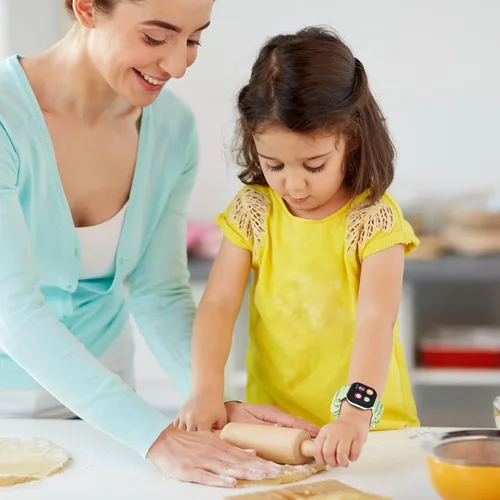 Miniatura 5 de NewJourney Correa elástica compatible con Gizmo Watch 3/2/1 y Gabb Watch 3/2/1 y SyncUP para niños, suave y bonita pulsera de tela elástica
