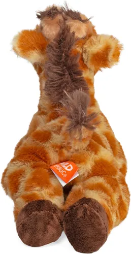Miniatura 4 de Wild Republic EcoKins - Mini jirafa de peluche de 8 pulgadas, regalos ecológicos para niños, juguete de peluche, hecho a mano con 7 botellas de agua