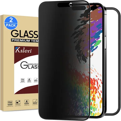 Miniatura 7 de Paquete de 2 protectores de pantalla de privacidad mate para iPhone Air / 17 Air de 6.5 pulgadas con marco de instalación, cobertura completa