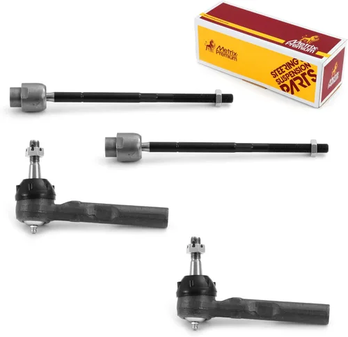 Miniatura 113 de Metrix Premium Chassis Parts - Juego de 4 barras de acoplamiento interior y exterior para Audi A3 15-16, Seat Leon 06-20 (México), 09-17 Volkswagen