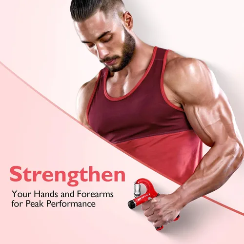Miniatura 4 de FitBeast Grip Strengthener Forearm Strengthener, Adjustable Hand Grip Strengthener for Strength Training & Rehabilitation, 10-132 lbs Resistance