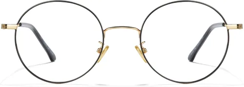 Miniatura 28 de Cyxus Gafas Redondas con Bloqueo de Luz Azul para Hombres y Mujeres, Marco de Alambre, Ultraligeras, Cómodas, para Oficina, Computadora