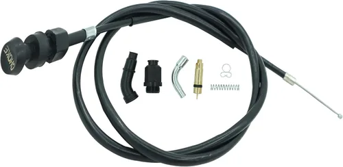 Cable de estrangulador para Honda Rancher 350 TRX350 TRX350FM TRX350TE TRX350TM TRX350FE 2000-2006 17950-HN5-671 con kit de émbolo de válvula de
