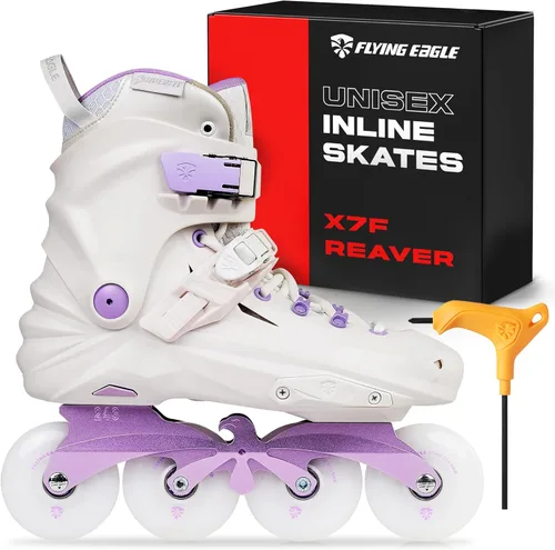 Miniatura 8 de FlyingEagle X7F Reaver - Patines en línea para adultos, zapatos de patinaje de velocidad en línea para adultos, patines en línea para adultos