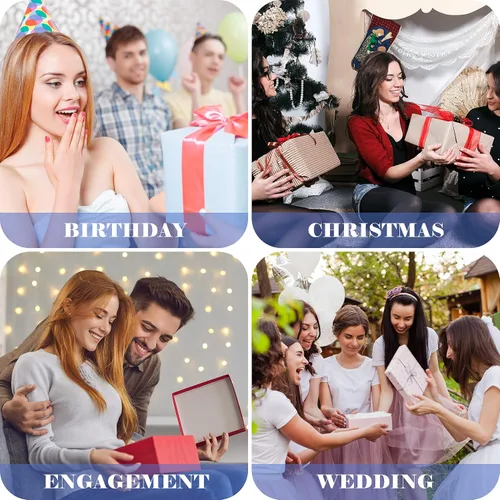 Miniatura 4 de YOOFAN Bolsa de lona con inicial, bolsa de regalo personalizada con monograma para bodas, cumpleaños, playa, vacaciones, regalo para mujeres