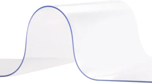 Miniatura 9 de VEVOR Cortina de tiras de PVC transparente, 84 pulgadas de alto x 60 pulgadas de ancho, 10 piezas con 50% de superposición para congeladores