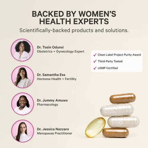 Miniatura 5 de Pink Stork Vitaminas Prenatales Totales con DHA, Folato, Hierro, Colina y Vitamina B12 - Prenatales para Mujeres para Apoyar el Desarrollo Fetal
