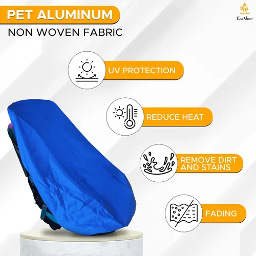 Miniatura 3 de EcoNour Protector de asiento de automóvil, funda impermeable para asiento de automóvil con acolchado grueso, protector de asiento trasero