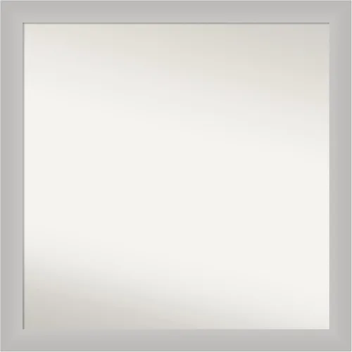 Miniatura 13 de Amanti Art Silver Bathroom Mirror for Over Sink, 24x49 Custom Made Marred Pewter Rectangle Vanity Mirror, Oversize Casual Wood Frame, Hangs Estaño