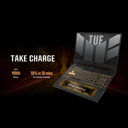 Miniatura 6 de ASUS TUF Gaming A15 (2022) - Laptop para juegos, pantalla FHD de 15.6 pulgadas, 300 Hz, CPU AMD Ryzen 7 6800H, GPU GeForce RTX 3060, 16 GB DDR5 RAM