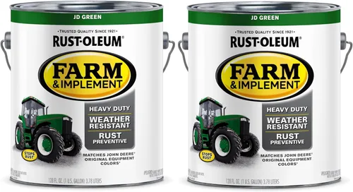Miniatura 23 de Rust-Oleum 280131-6PK Pintura en aerosol para granjas e implementos, 12 onzas líquidas, color azul Ford, paquete de 6 Ford azul