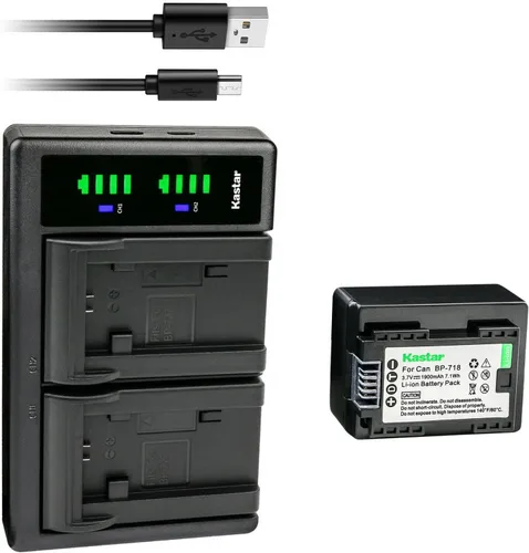 Miniatura 8 de Kastar Cargador de batería USB LTD2 para Canon VIXIA HF R50 HFR50, VIXIA HF R52 HFR52, VIXIA HF R60 HFR60, VIXIA HF R62 HFR62, VIXIA HF R70 HFR70