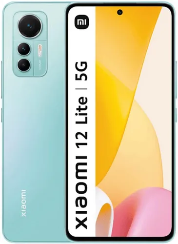 XIAOMI 12 Lite 5G (128 GB + 6 GB) (compatible con Tmobile Mint Tello & Global) Versión global desbloqueada de 6.55 pulgadas 108MP triple cámara