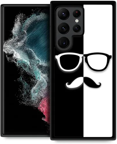 Miniatura 12 de Funda compatible con Samsung Galaxy S22 Ultra, funda protectora antideslizante y a prueba de golpes para hombres y mujeres, goma de silicona suave +