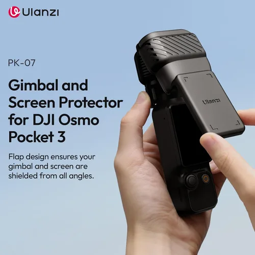 Miniatura 3 de ULANZI PK-07 Funda Protectora para Lente y Tapa Protectora para DJI Osmo Pocket 3/Xtra Muse, Accesorios de Funda Protectora, Funda para Gimbal
